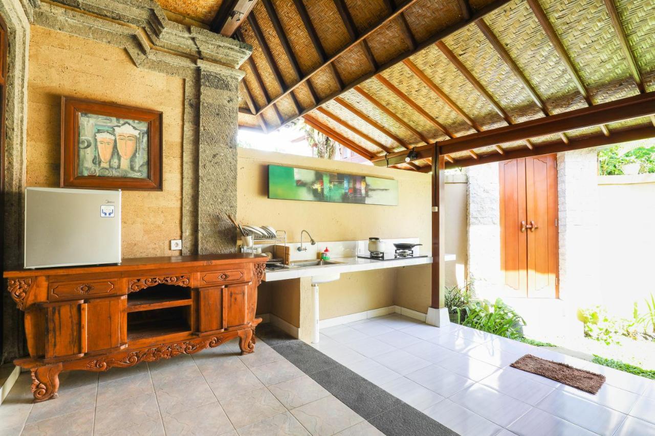 Sari Bamboo Bungalows อูบุด ภายนอก รูปภาพ
