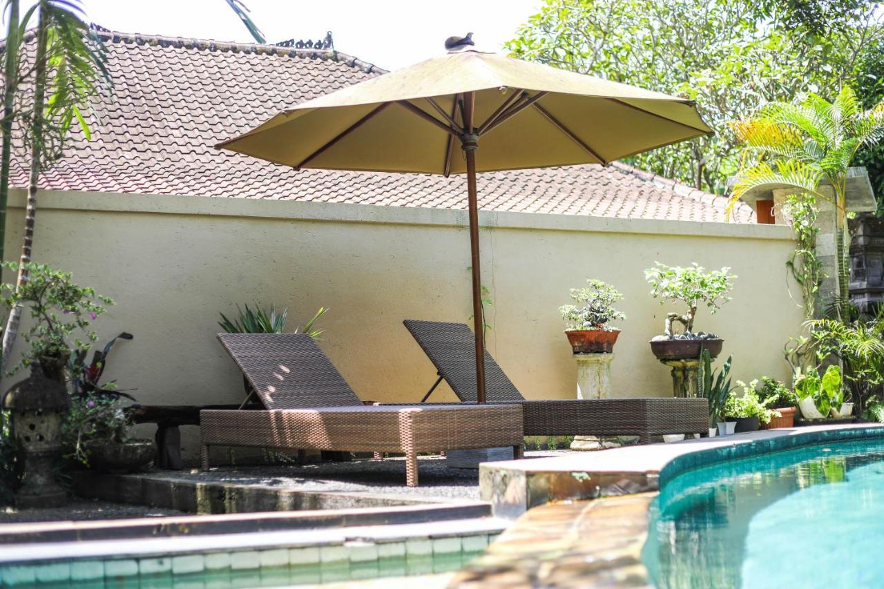 Sari Bamboo Bungalows อูบุด ภายนอก รูปภาพ