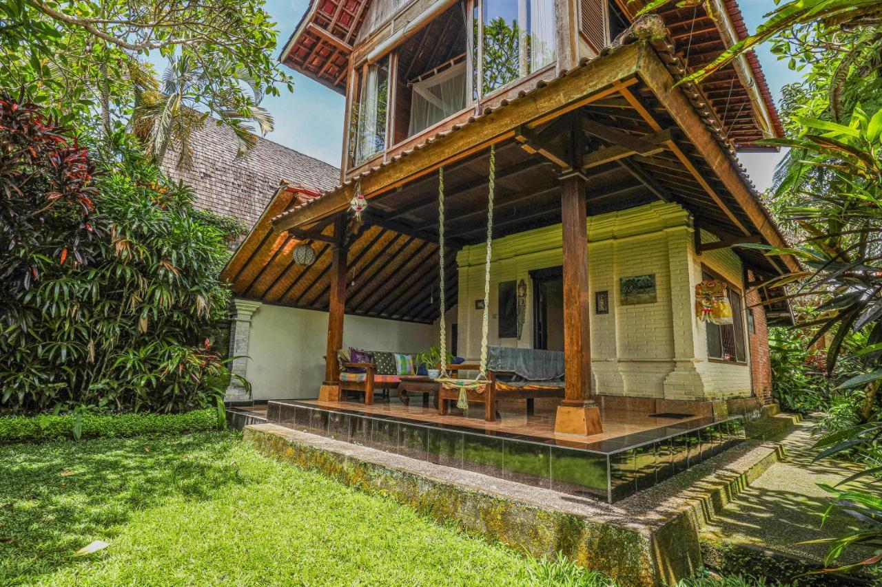 Sari Bamboo Bungalows อูบุด ภายนอก รูปภาพ