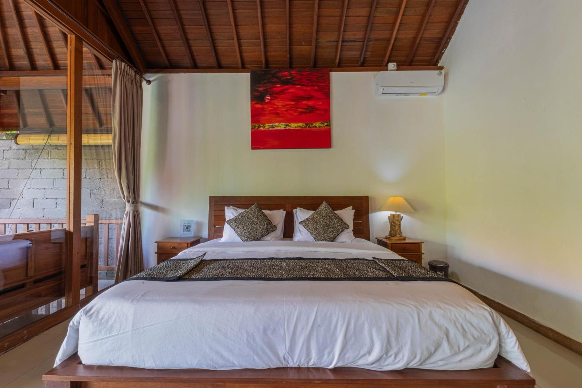 Sari Bamboo Bungalows อูบุด ห้อง รูปภาพ