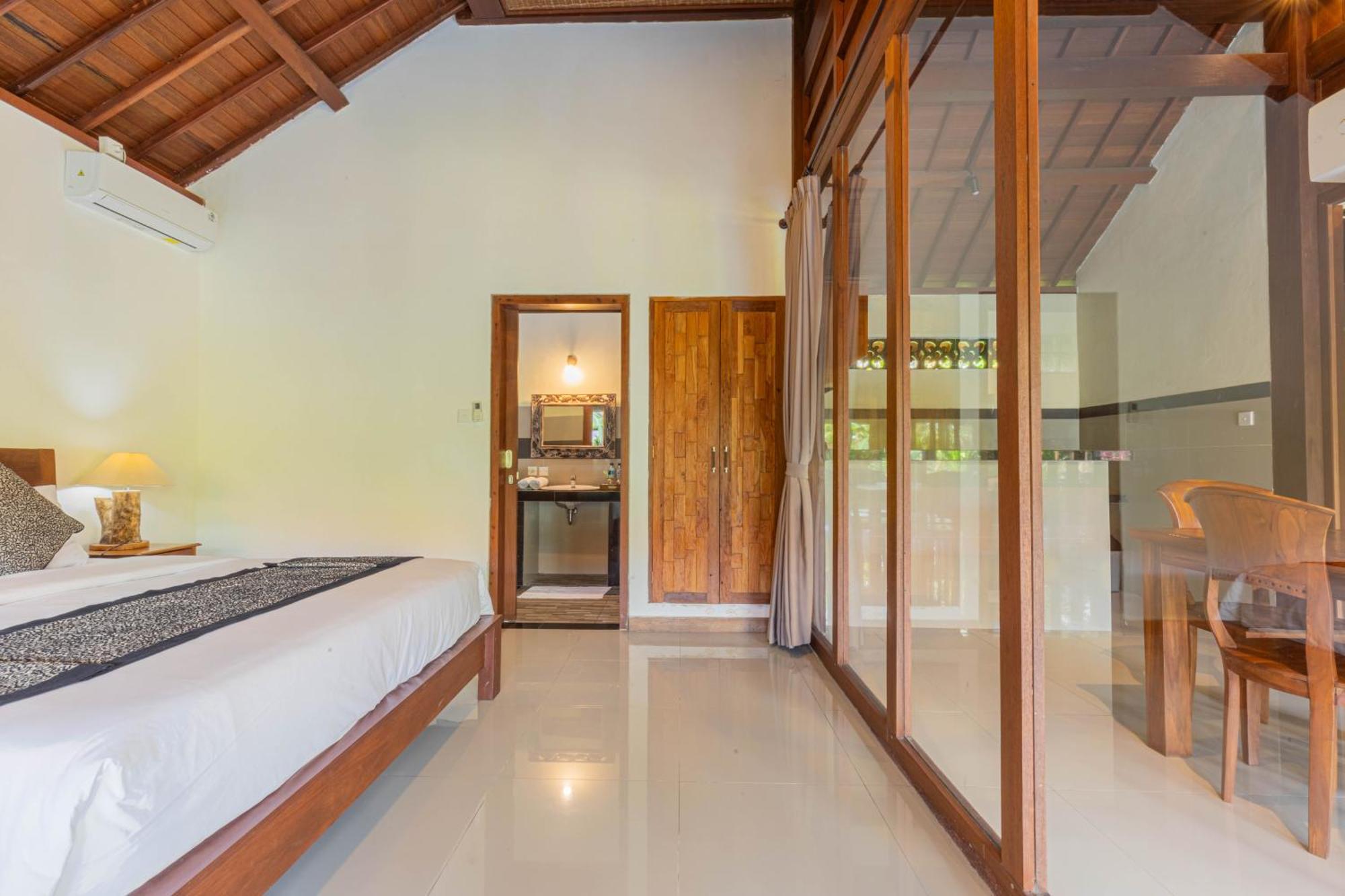 Sari Bamboo Bungalows อูบุด ห้อง รูปภาพ