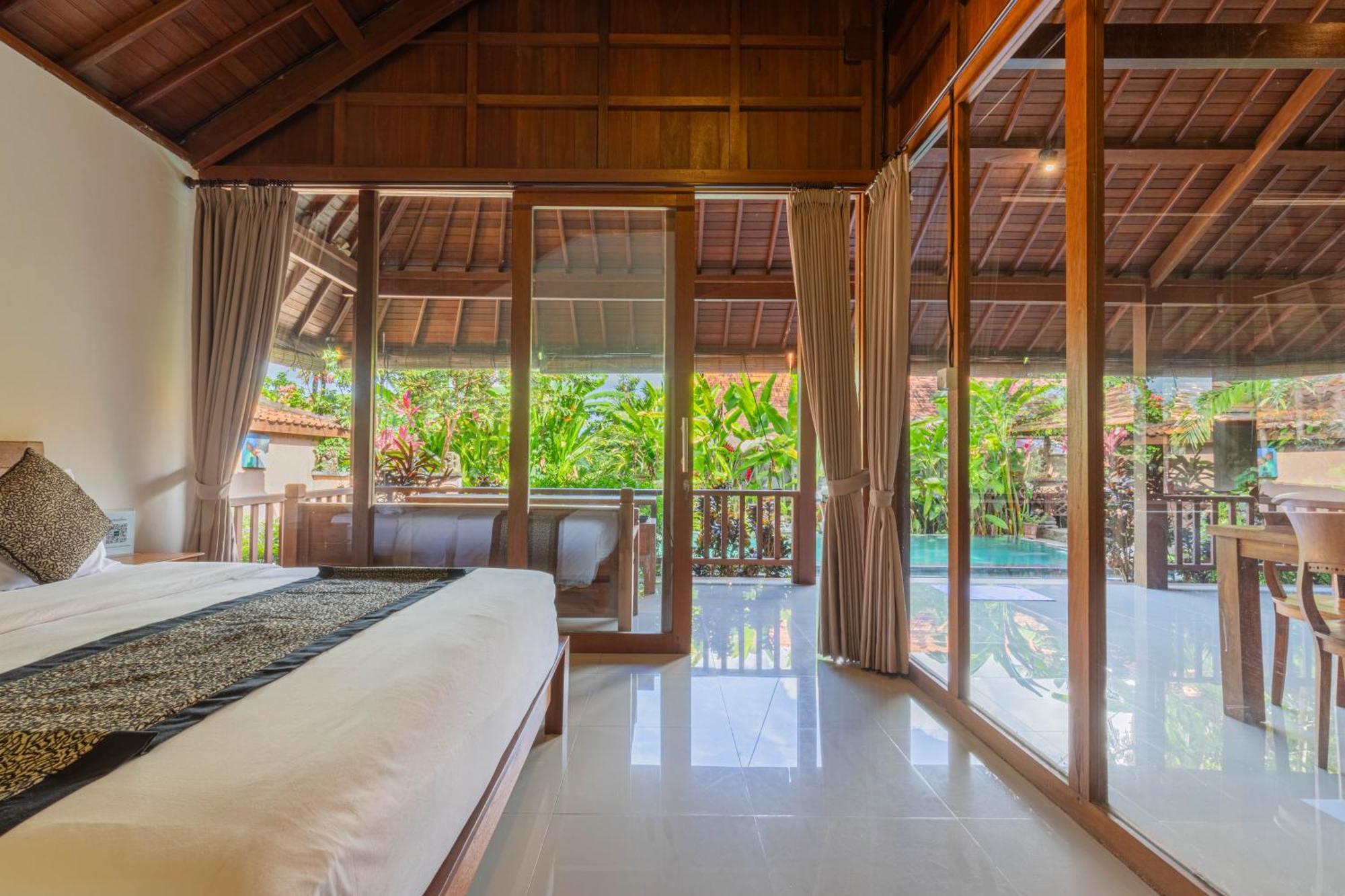 Sari Bamboo Bungalows อูบุด ห้อง รูปภาพ