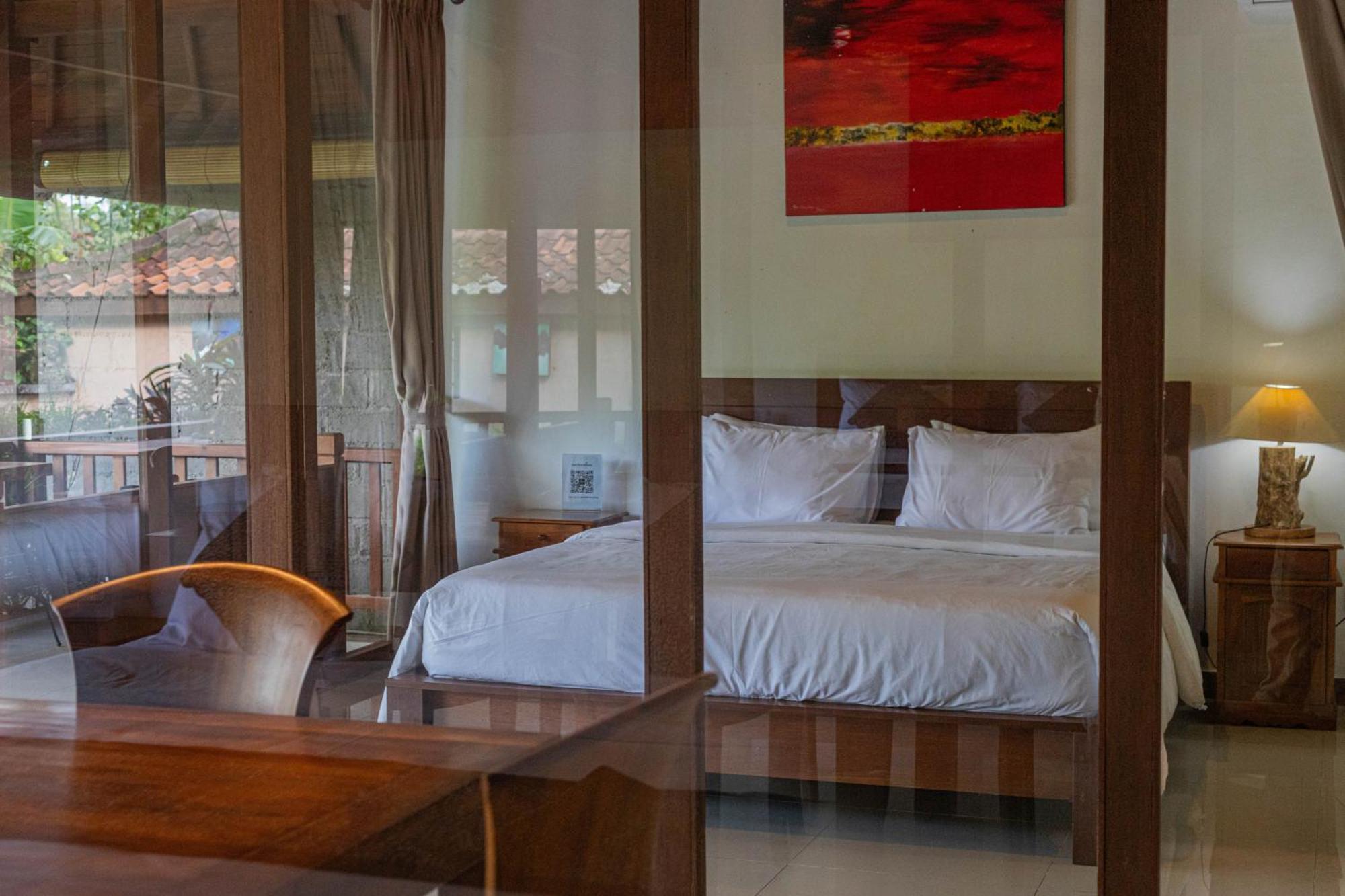 Sari Bamboo Bungalows อูบุด ห้อง รูปภาพ