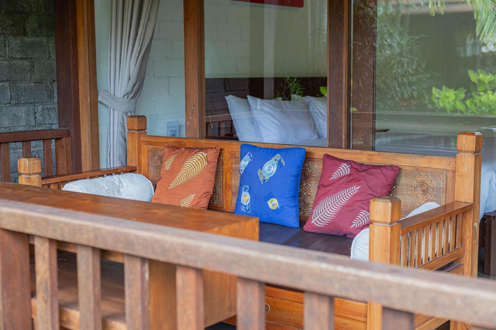 Sari Bamboo Bungalows อูบุด ห้อง รูปภาพ