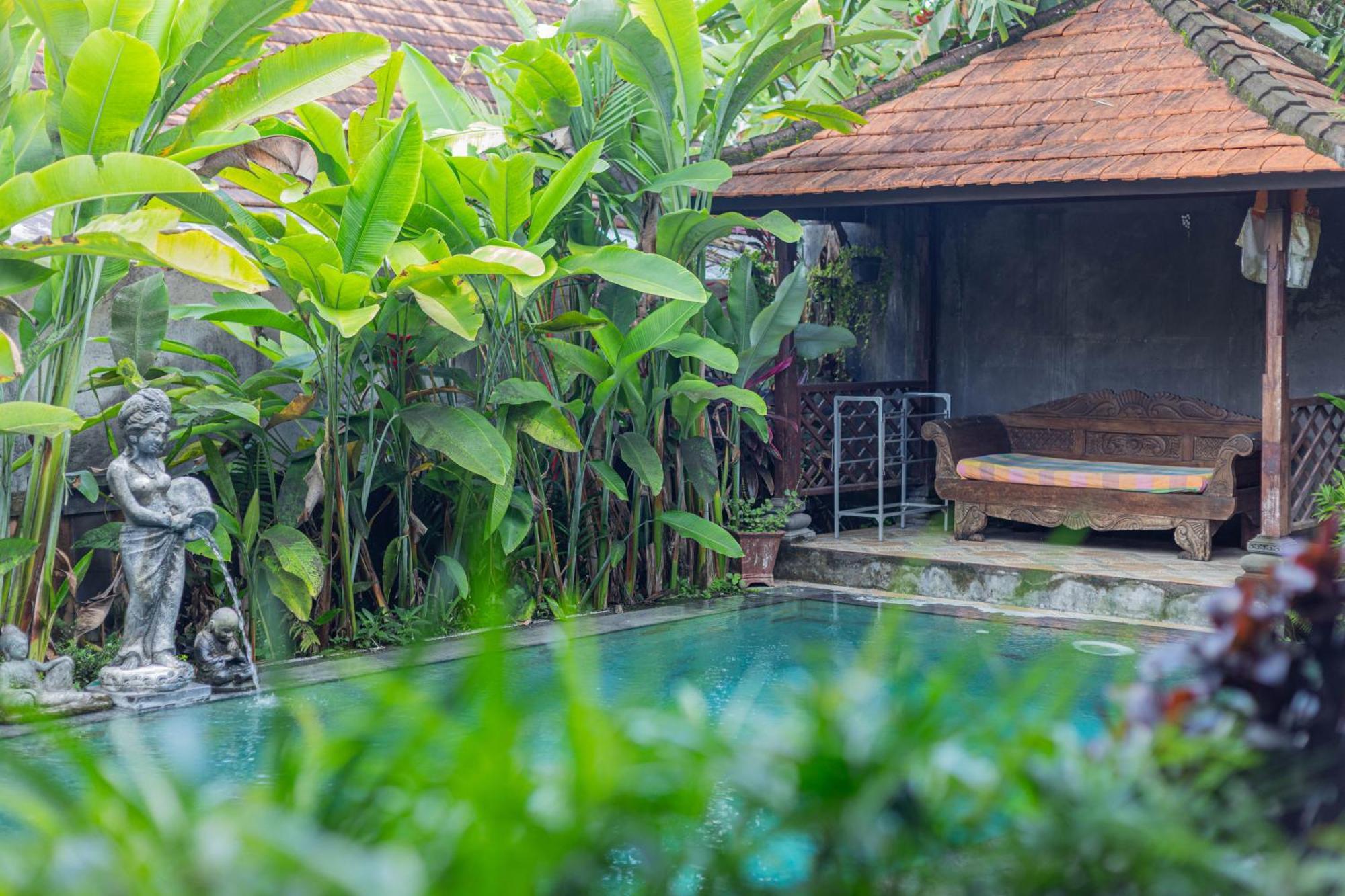 Sari Bamboo Bungalows อูบุด ห้อง รูปภาพ