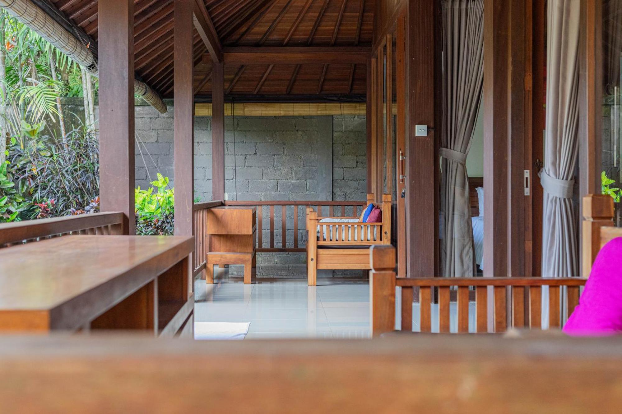 Sari Bamboo Bungalows อูบุด ห้อง รูปภาพ