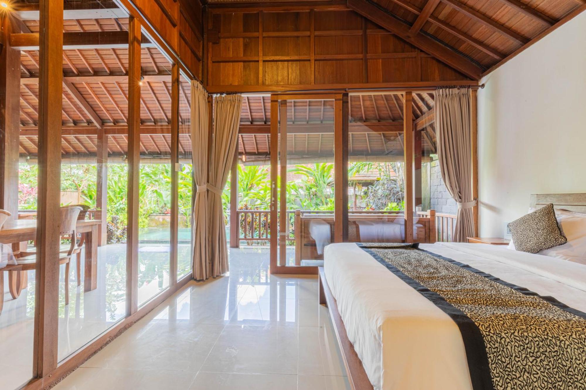 Sari Bamboo Bungalows อูบุด ห้อง รูปภาพ