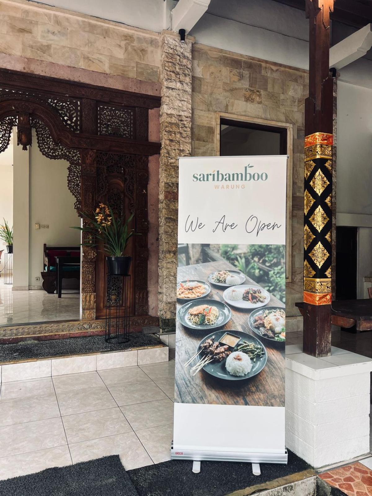 Sari Bamboo Bungalows อูบุด ภายนอก รูปภาพ