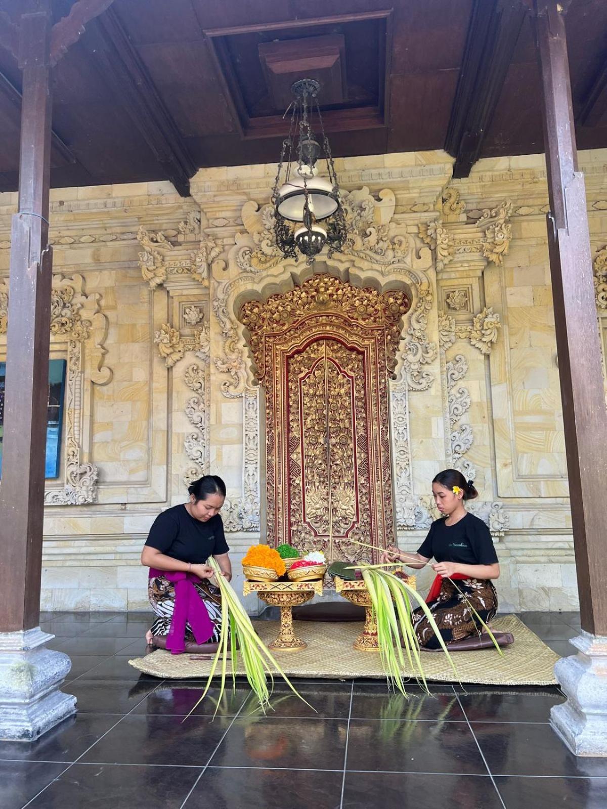 Sari Bamboo Bungalows อูบุด ภายนอก รูปภาพ