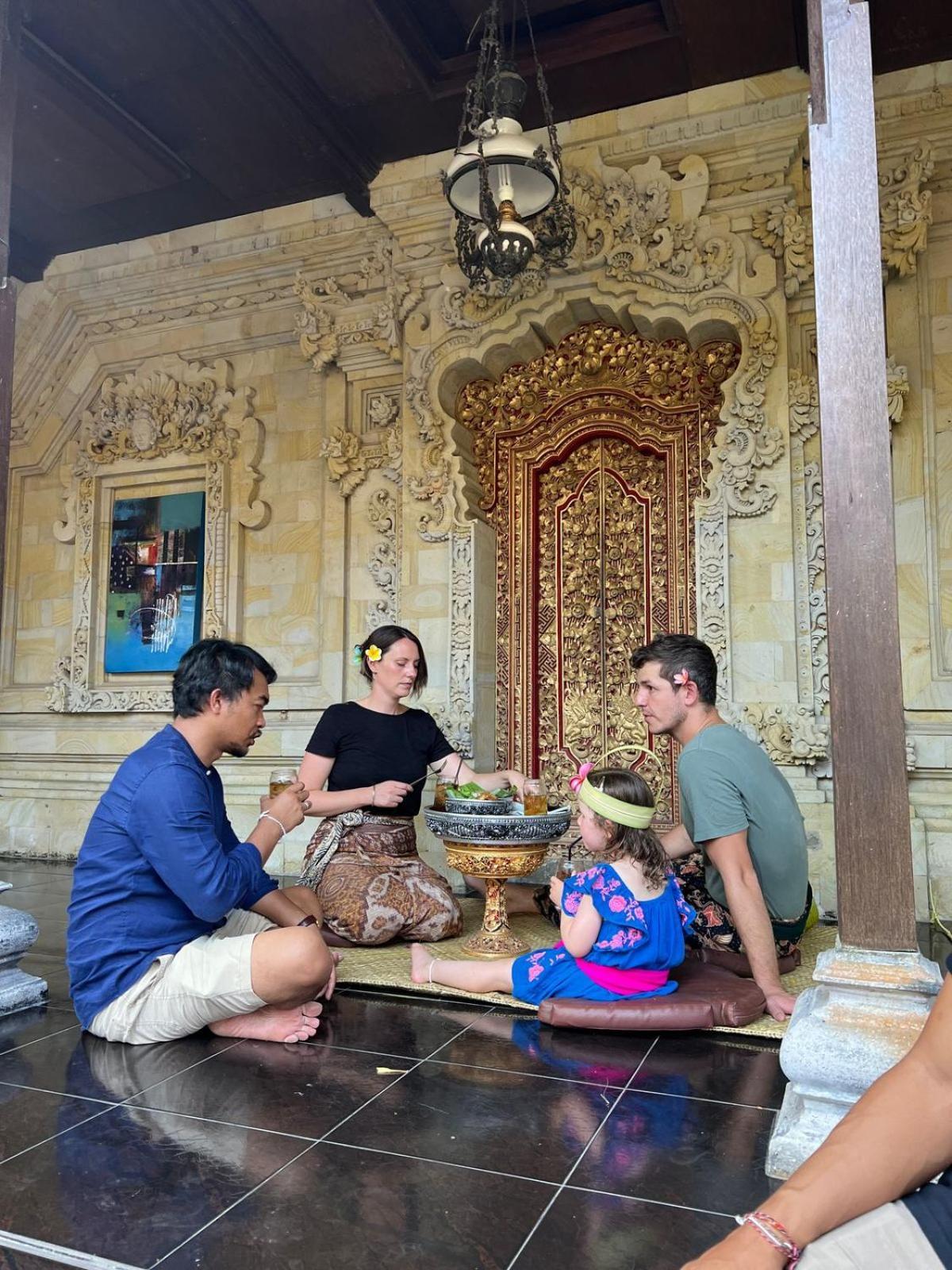 Sari Bamboo Bungalows อูบุด ภายนอก รูปภาพ