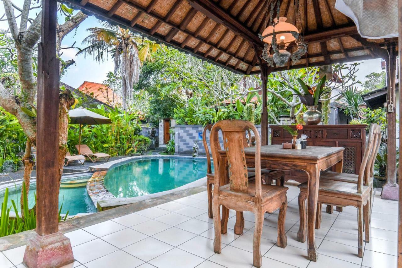 Sari Bamboo Bungalows อูบุด ภายนอก รูปภาพ