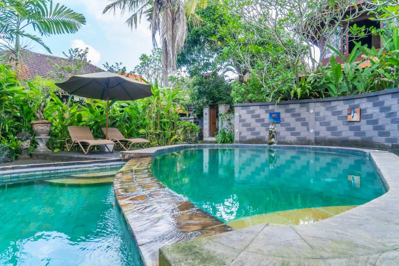 Sari Bamboo Bungalows อูบุด ภายนอก รูปภาพ