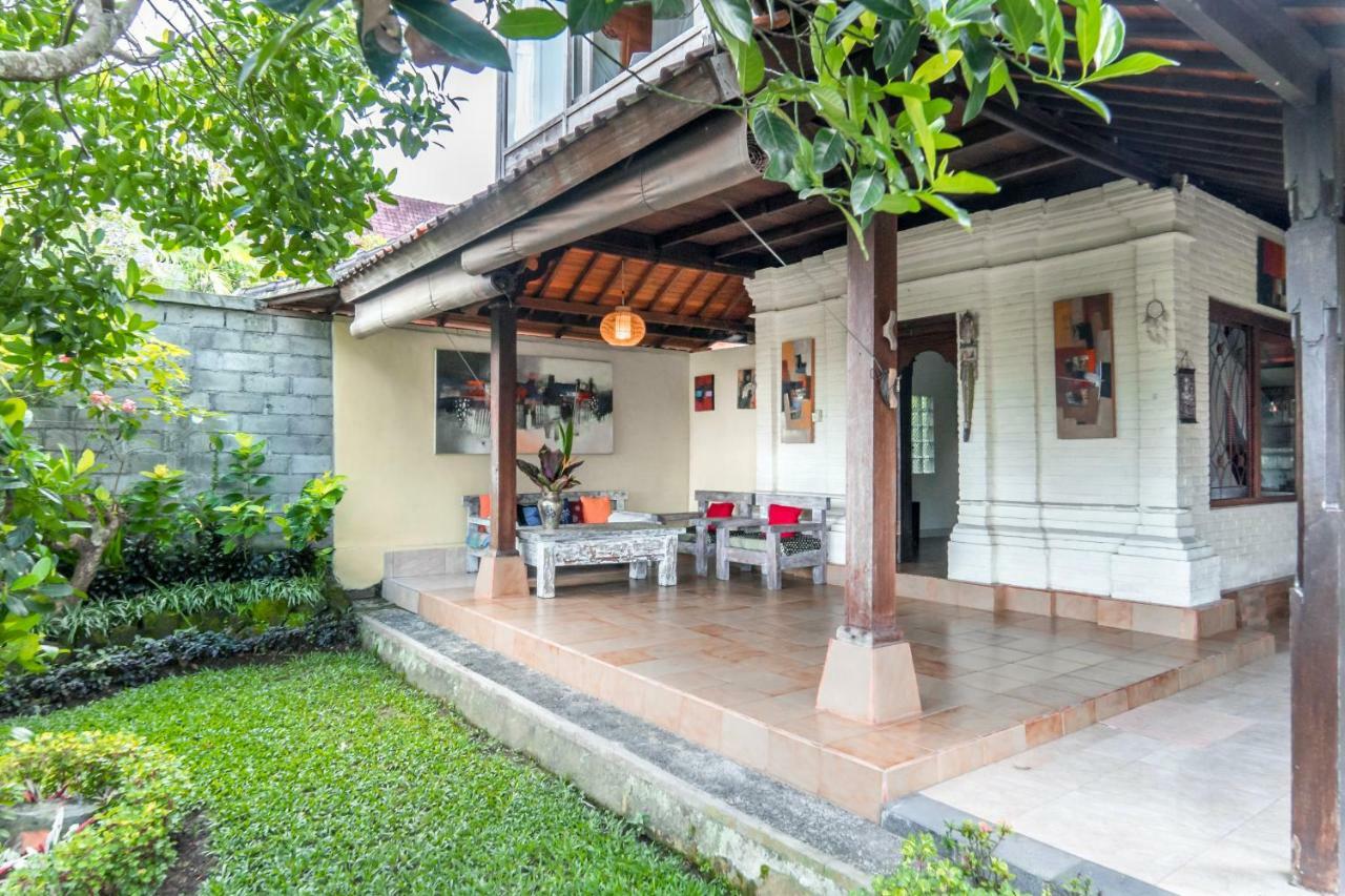 Sari Bamboo Bungalows อูบุด ภายนอก รูปภาพ